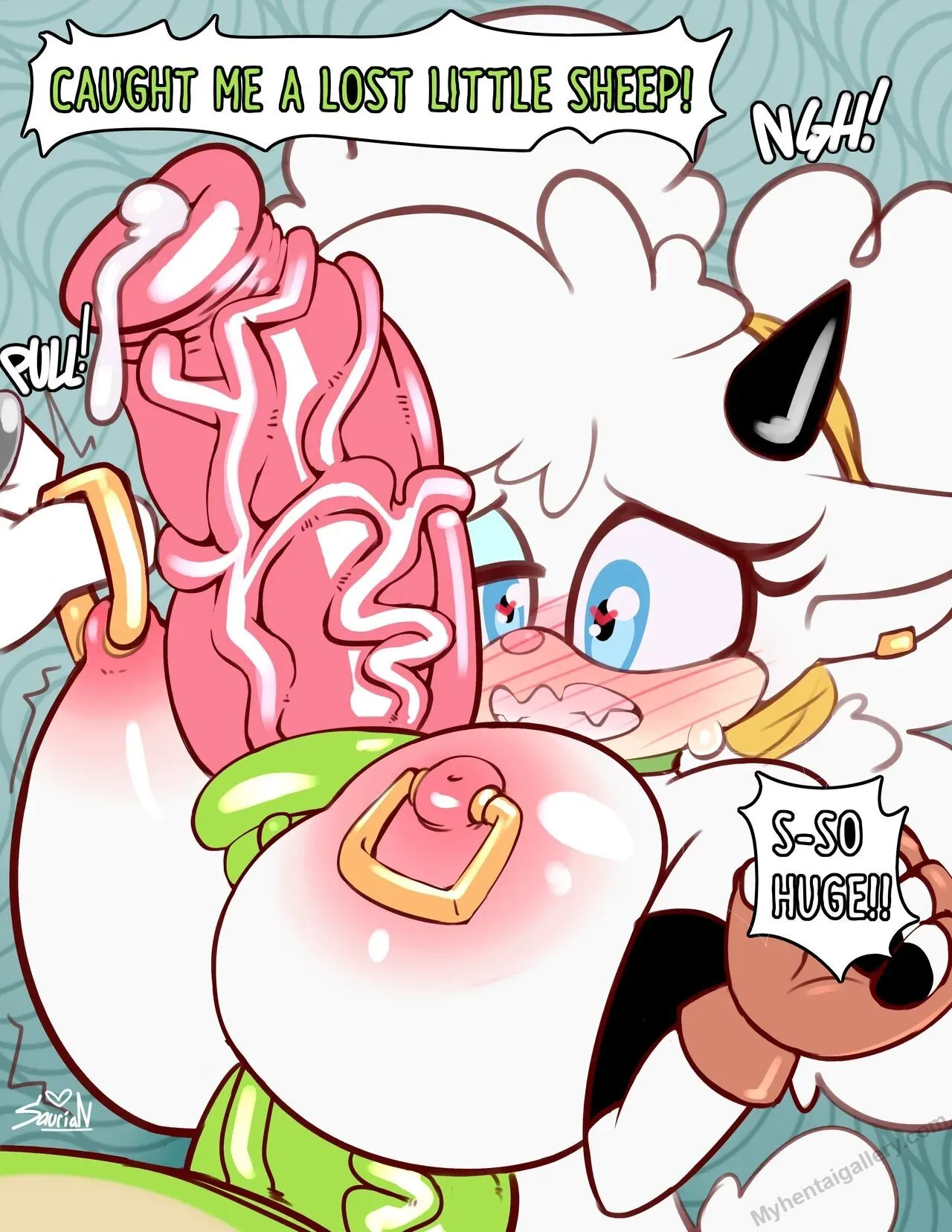 Lanolin x Surge porno comics Cover
