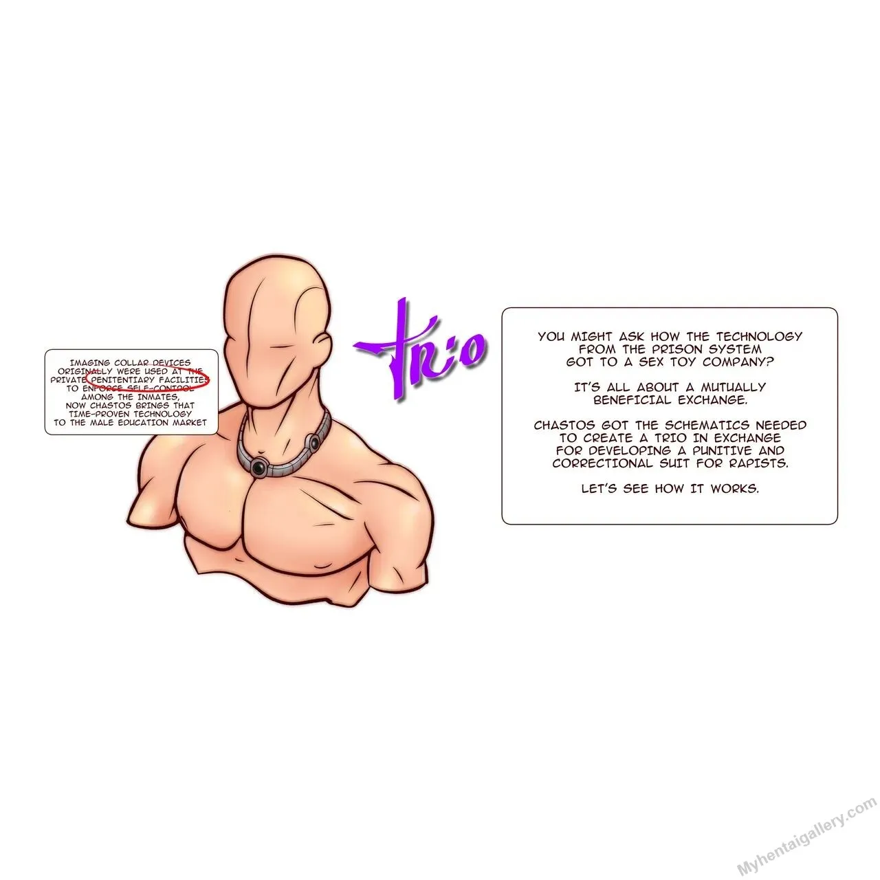 Chastos PP porno comics Cover