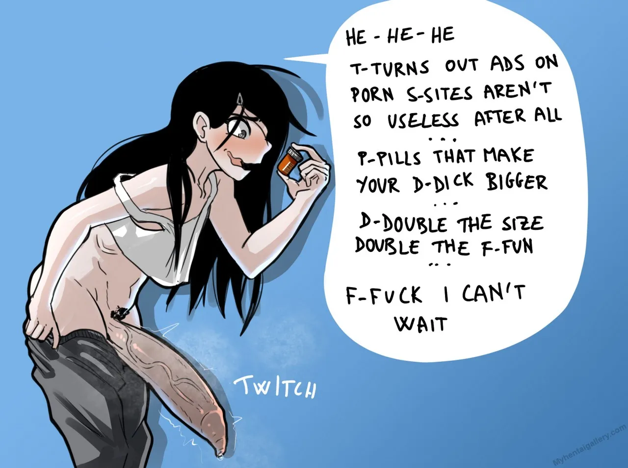 Rachel Buys Pills On Temu porno comics Cover