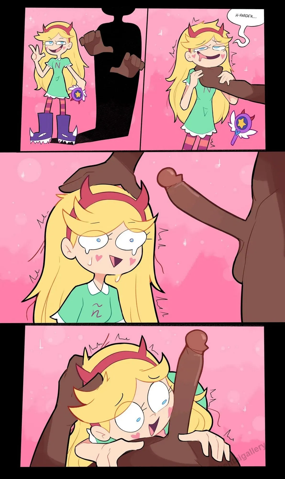 Star Vs Valentines porno comics Cover