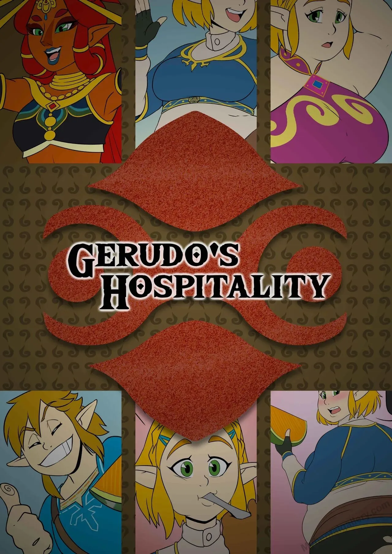 Gerudo's Hospitality porno comics Cover