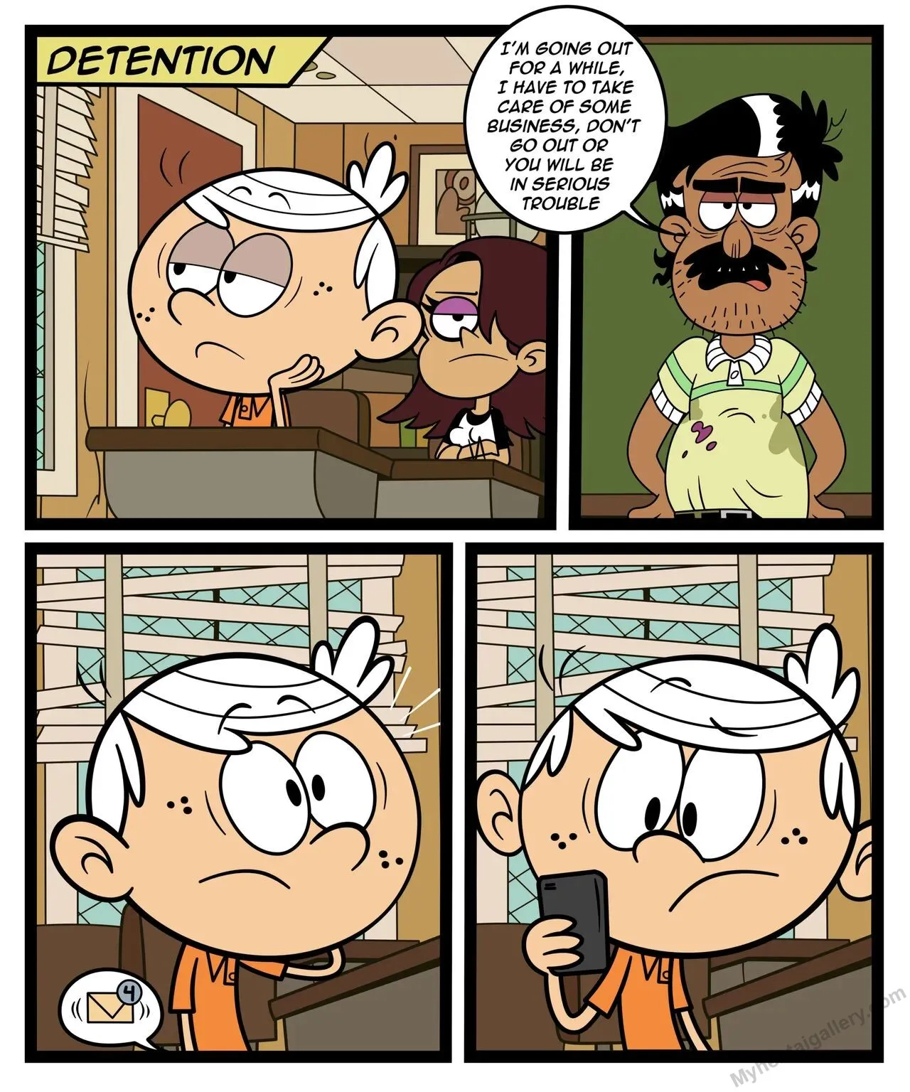 Lincoln x Taylor porno comics