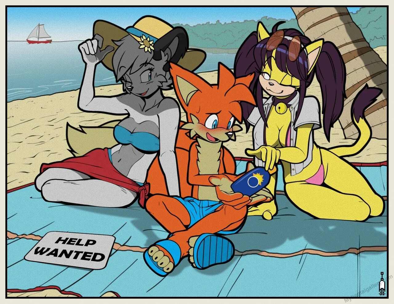 Life's A Beach porno comics Cover