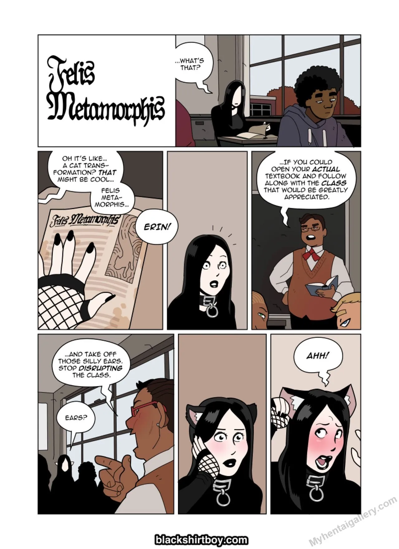 Felis Metamorphis porno comics Cover