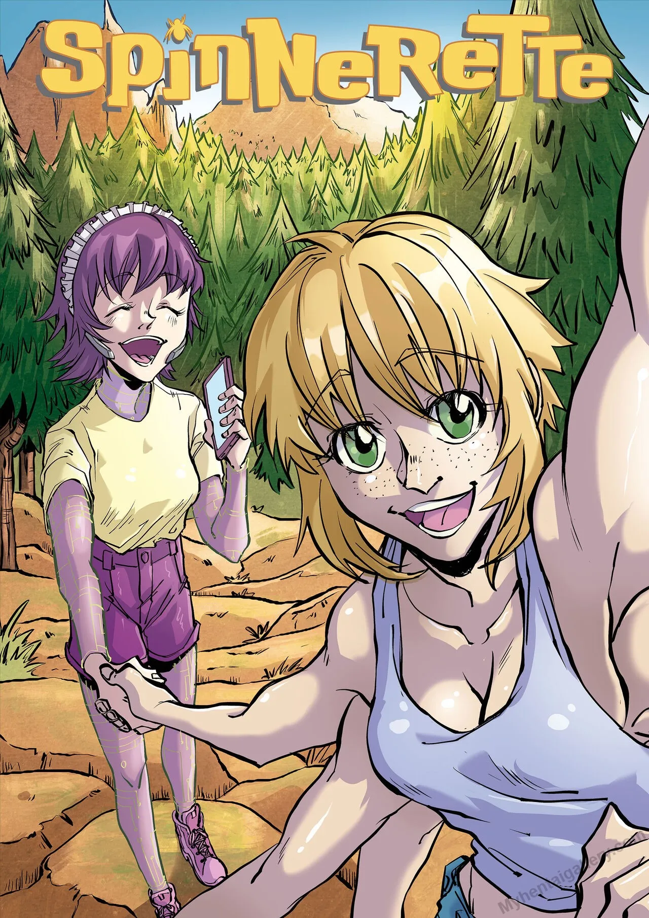 Spinnerette - Spinny x MM 1 - Hiking porno comics