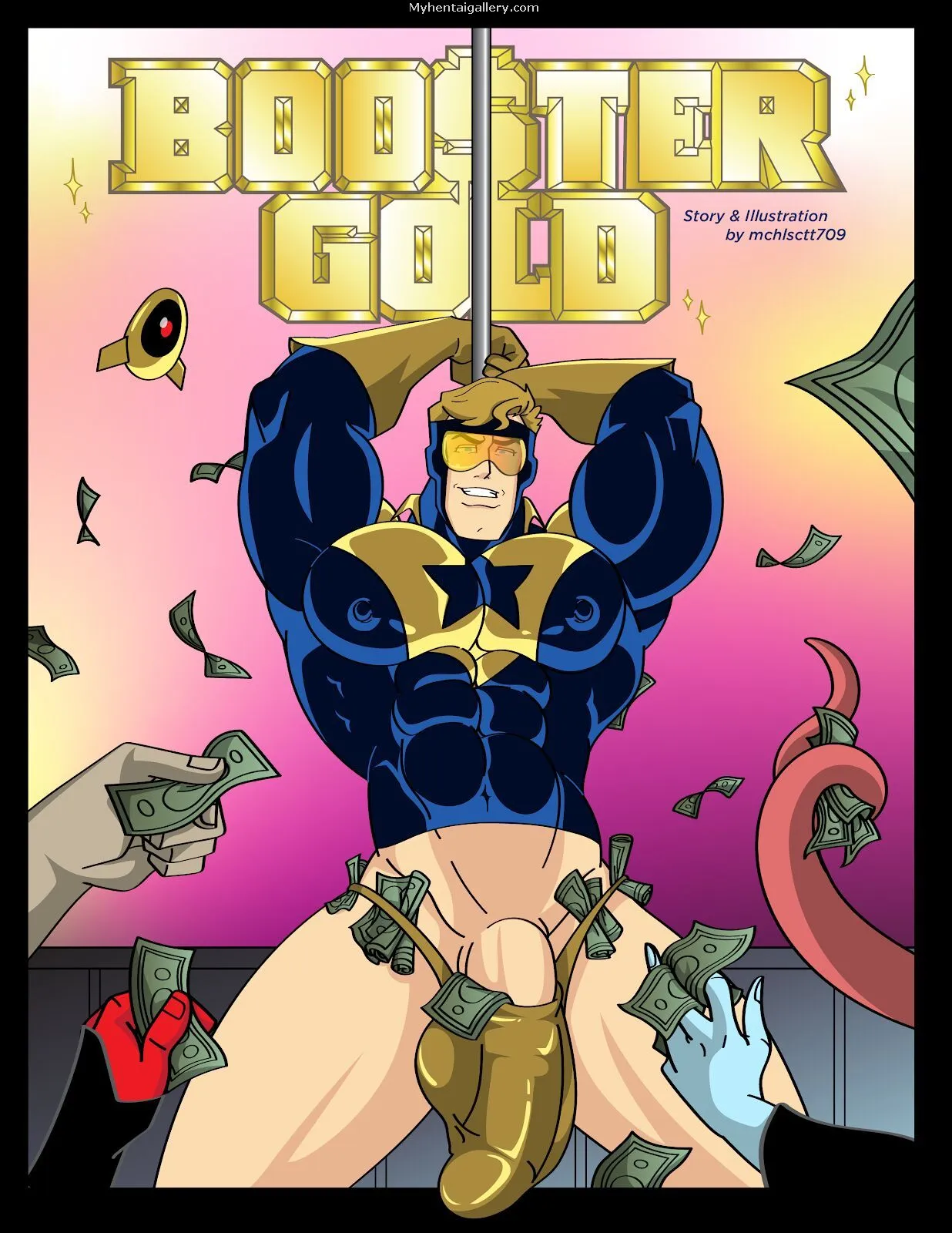 Booster Gold 1 porno comics