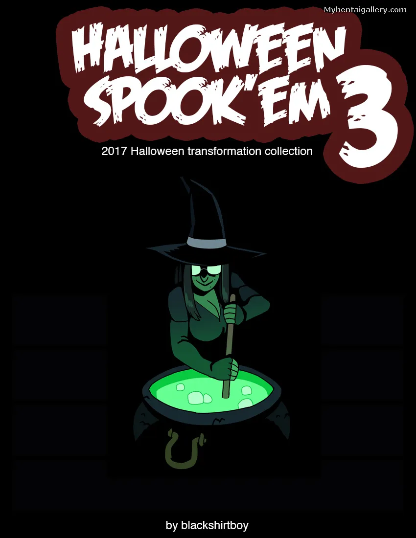 Halloween Spook'Em 3 (2017) porno comics Cover