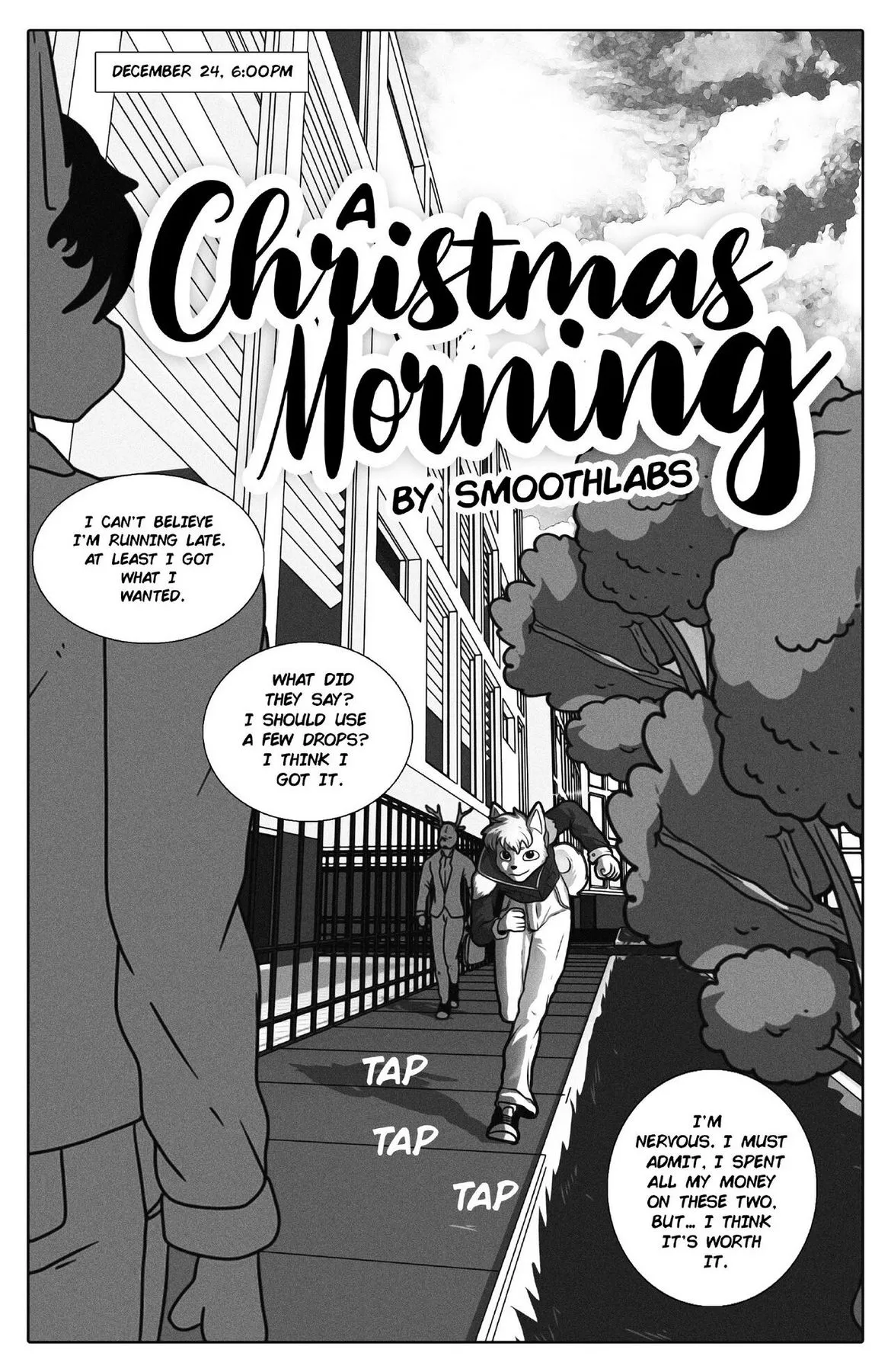 A Christmas Morning porno comics Cover