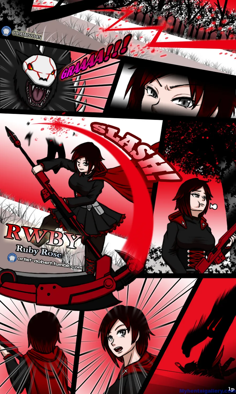 Ruby Rose porno comics