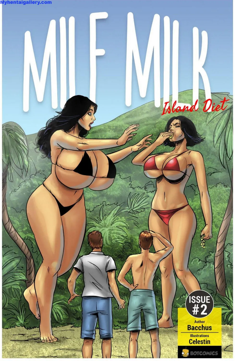 Milf Milk 2 - Island Diet porno comics