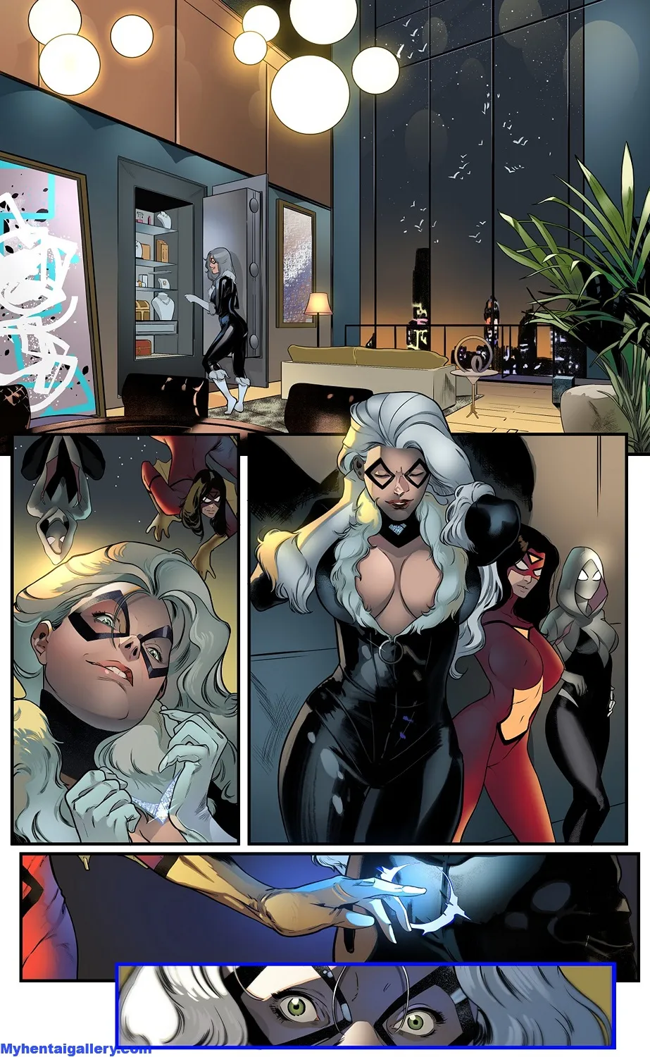 The Cat And The Spiders porno comics