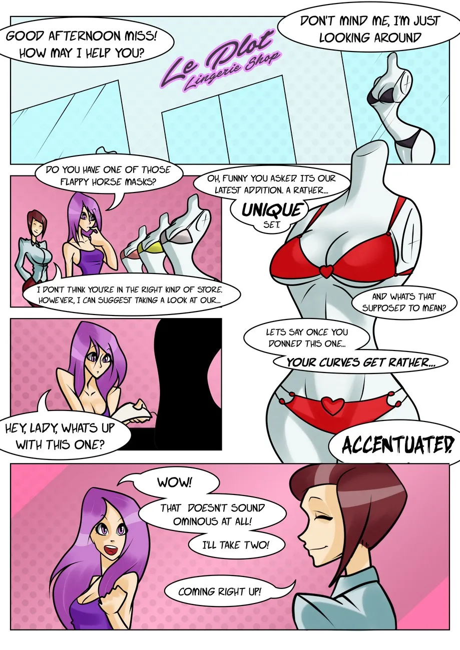 No Size Puns porno comics