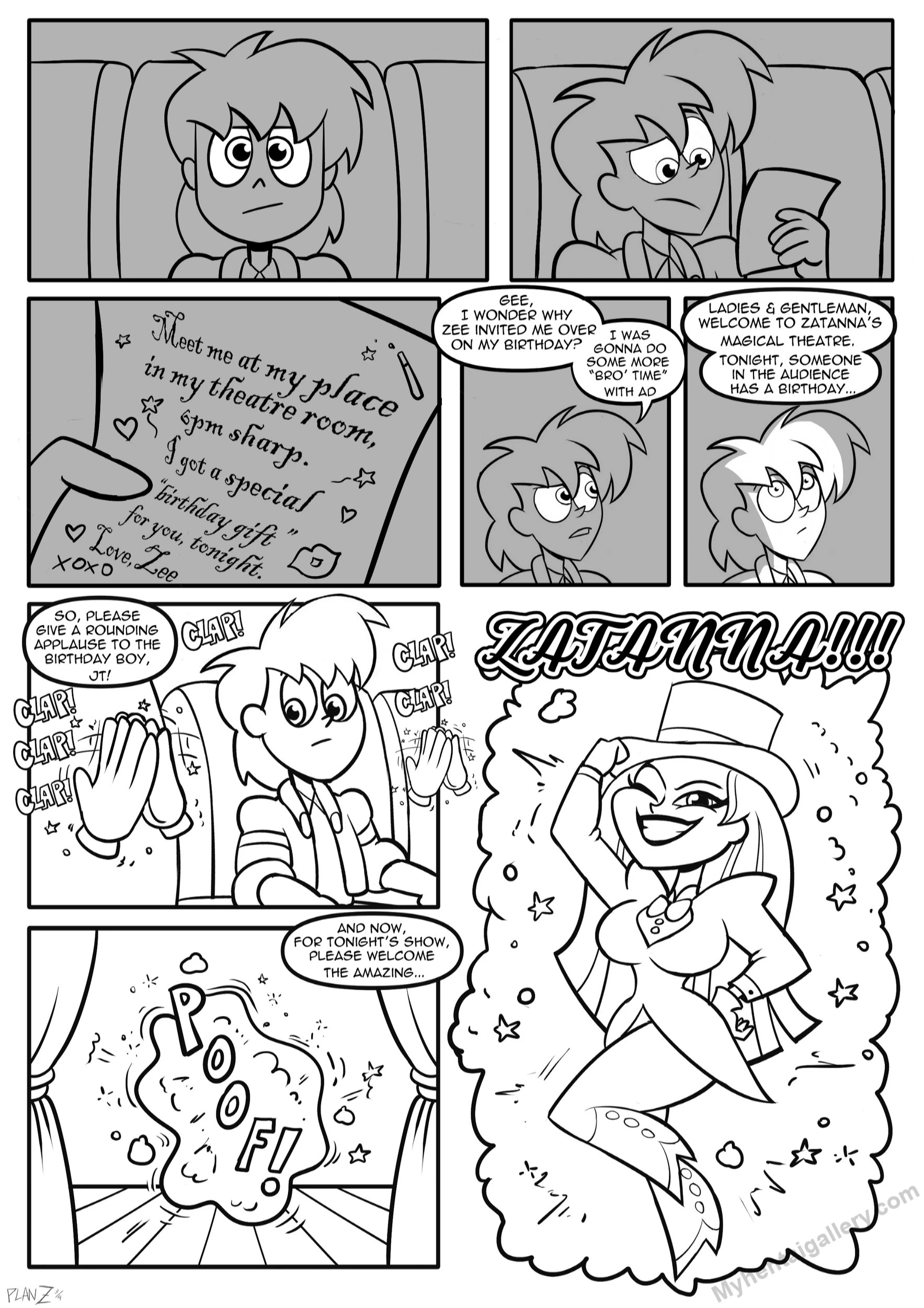 Zatanna's Magic Trick 2 porno comics