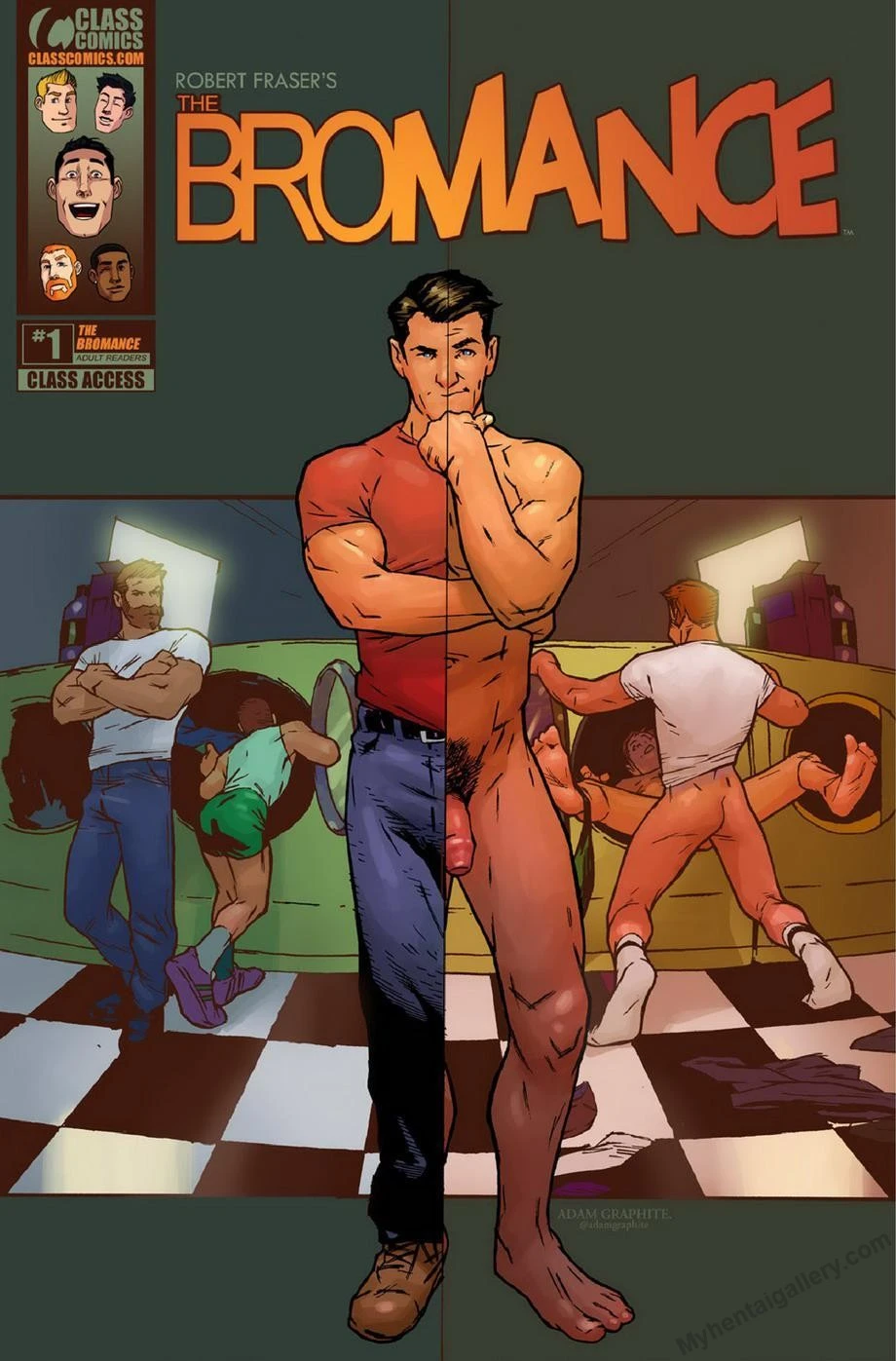 The Bromance porno comics