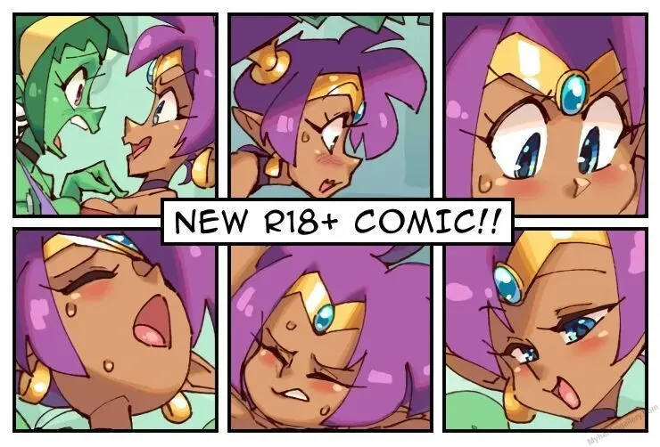 Shantae's Zombie Crisis! porno comics Cover