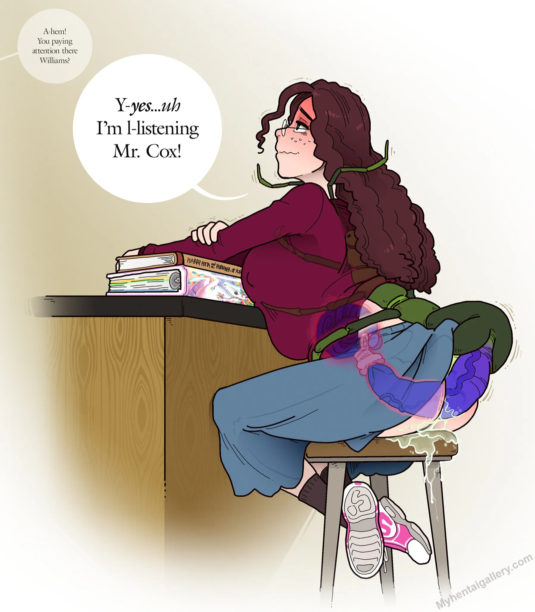 Band Girl Gets The Bug porno comics Cover