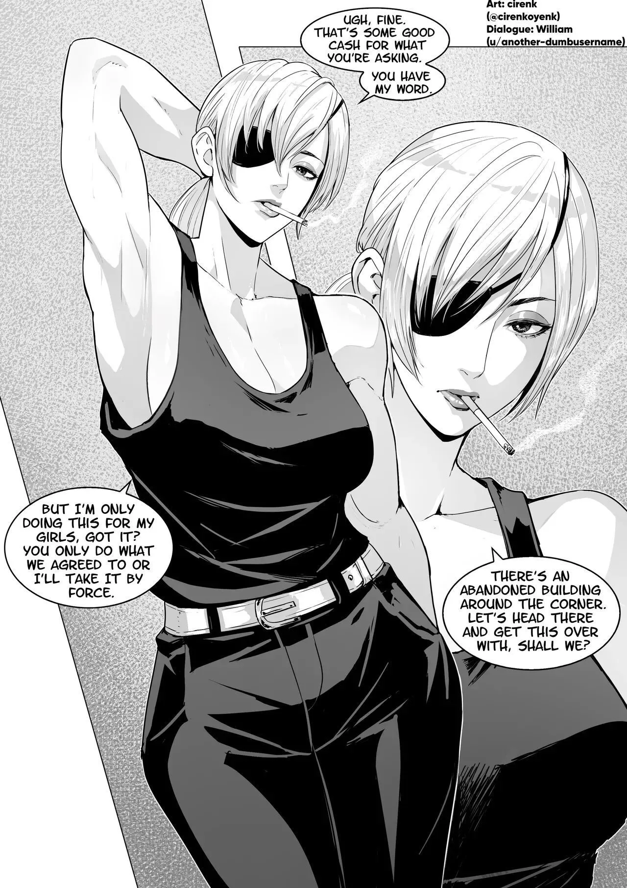 Quanxi's Side Job porno comics Cover
