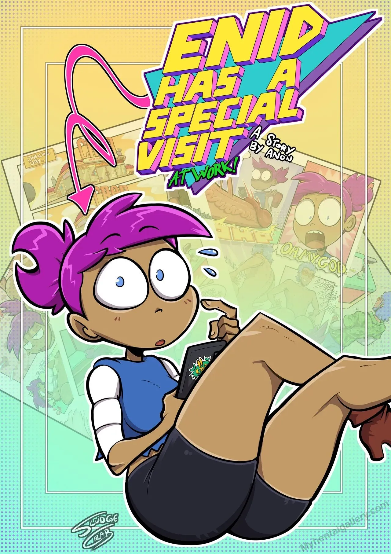 Enid Has A Special Visit porno comics Cover