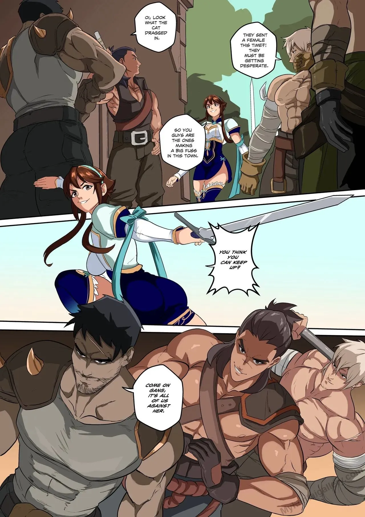 Xianghua Vs Bandits porno comics