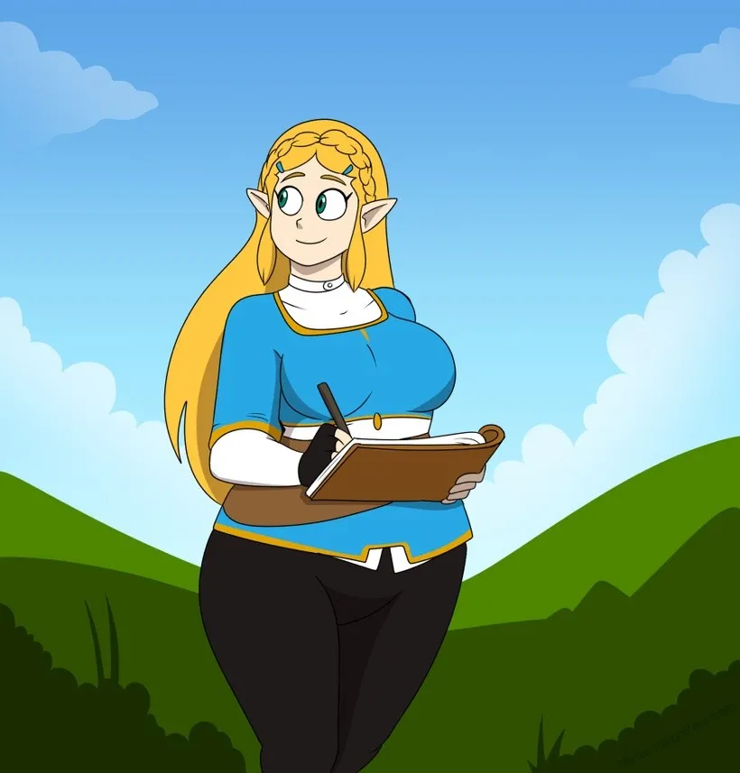 Zelda's Ancient Guardian Transformation porno comics Cover