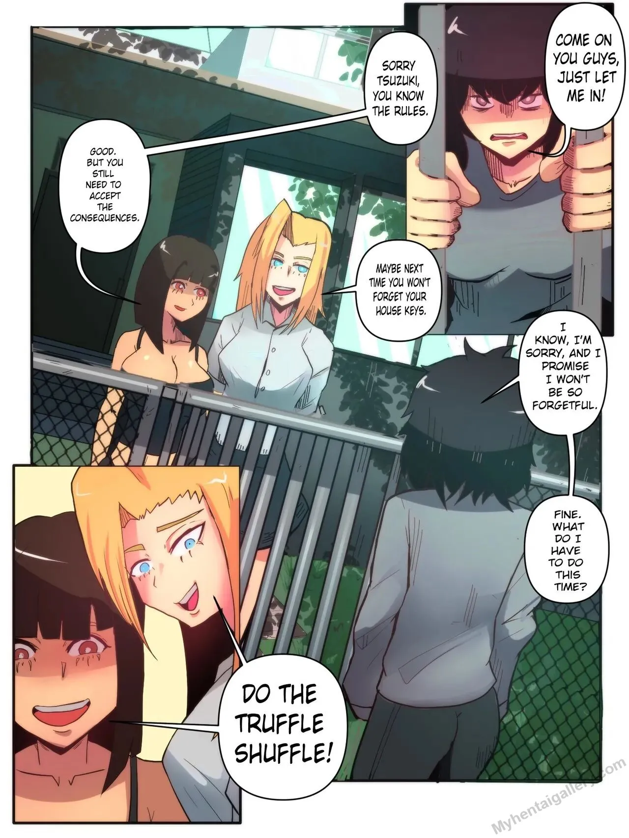 Suzuki Doing The Truffle Shuffle porno comics