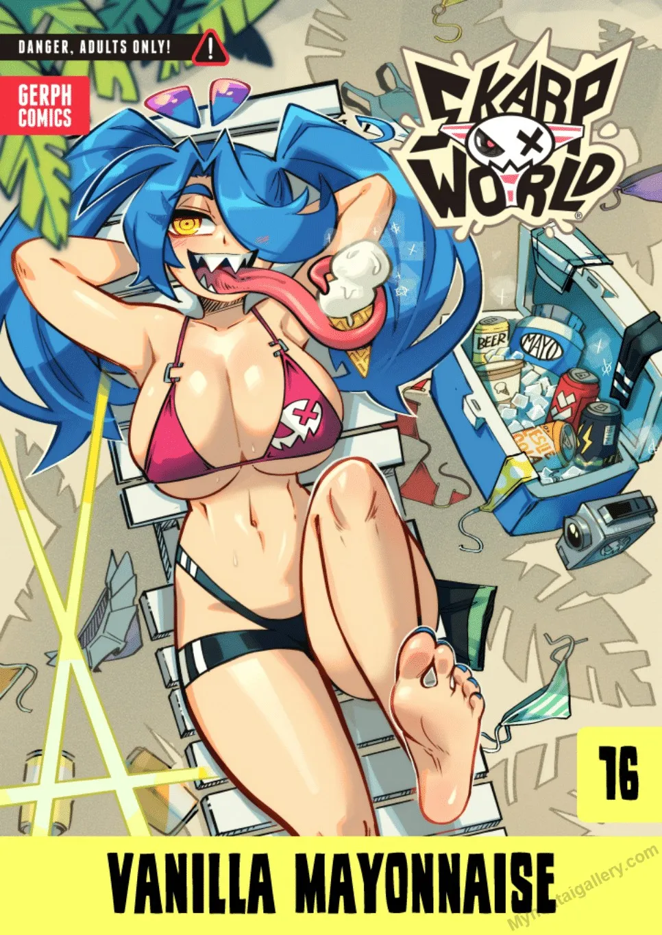 Skarpworld 16 - Vanilla Mayonnaise porno comics Cover