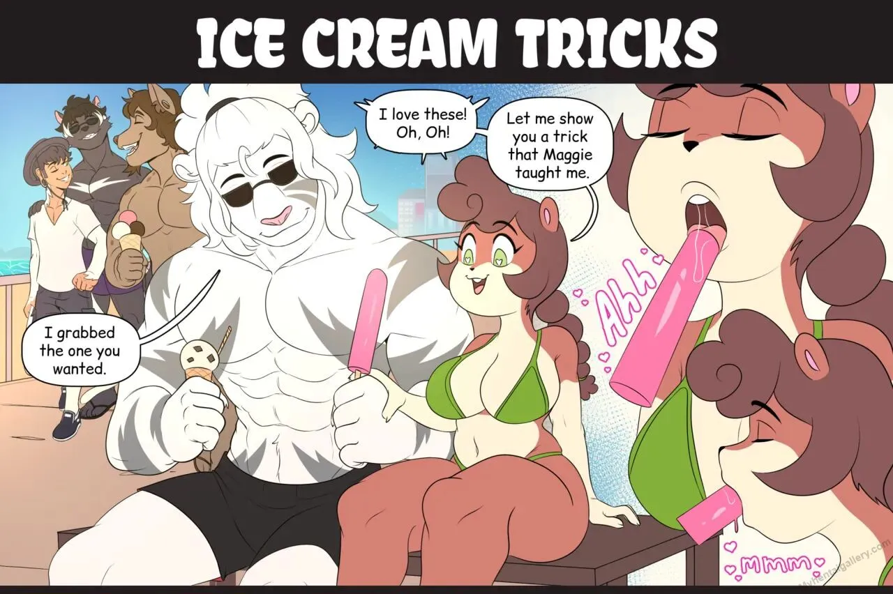 Ice Cream Tricks porno comics Cover