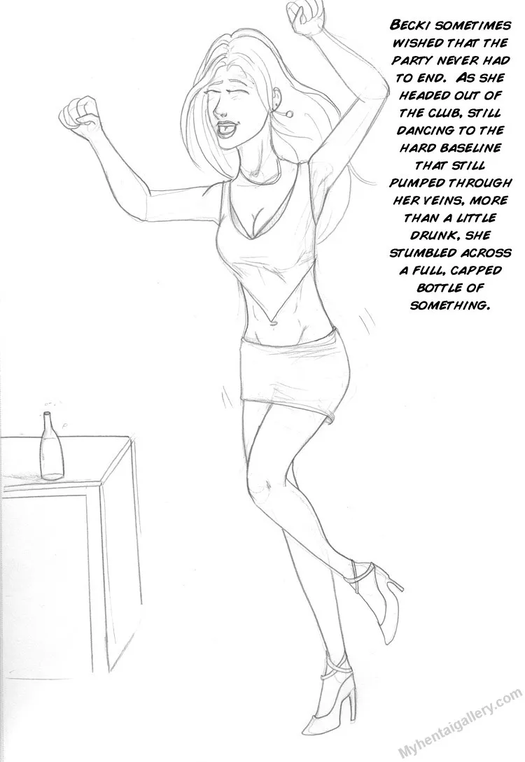 Cursed Bottle porno comics Cover