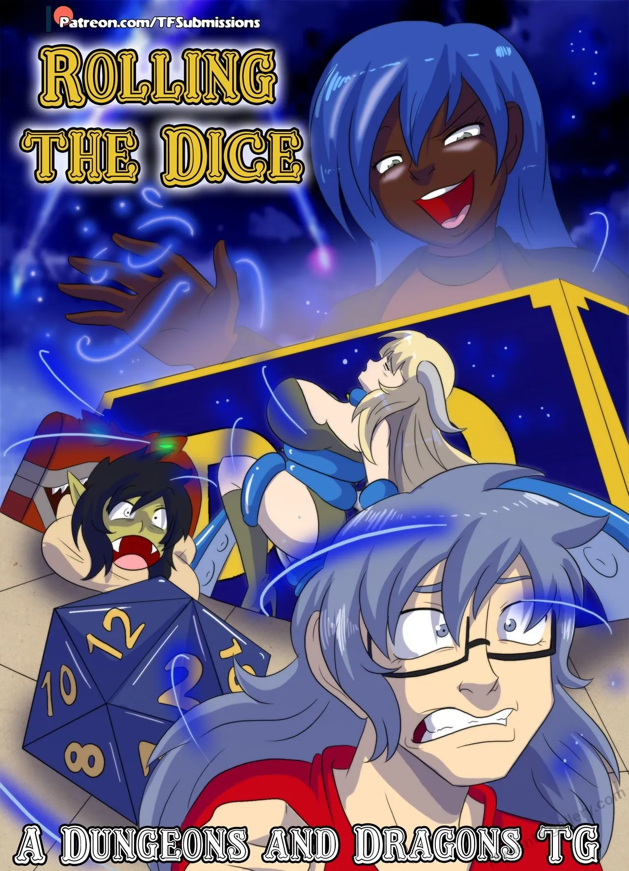 Rolling The Dice 1 porno comics Cover