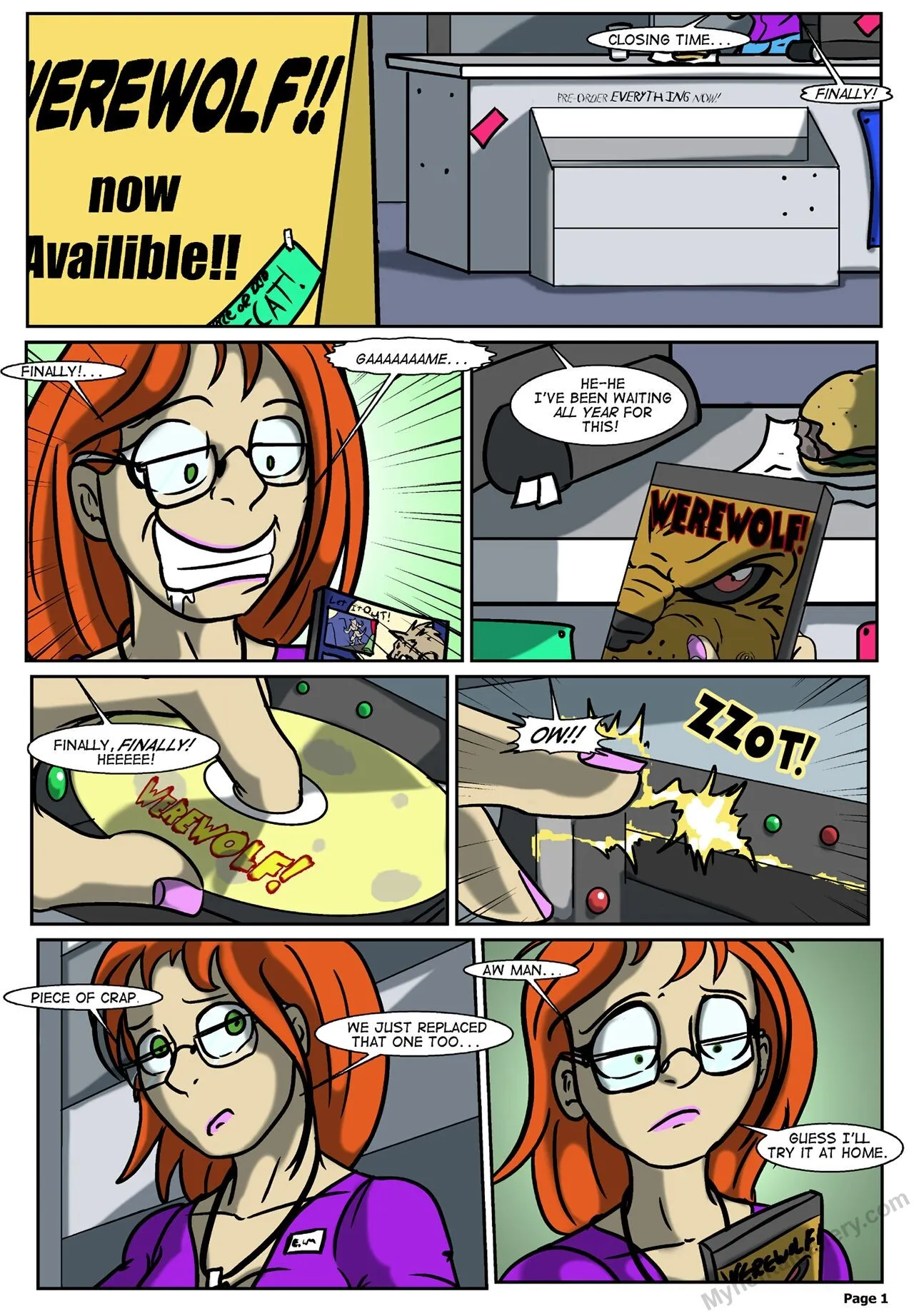 Emily Wolf porno comics