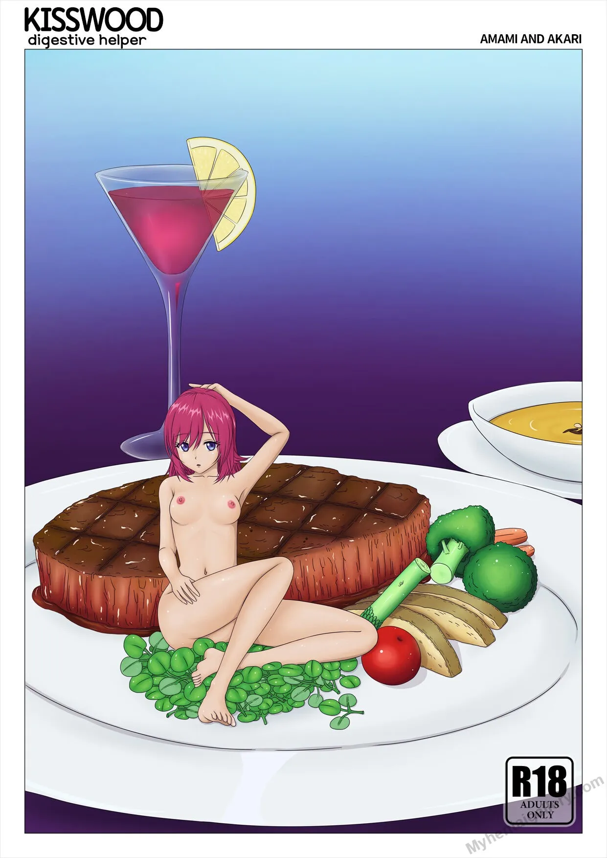 Digestive Helper - Amami And Akari porno comics
