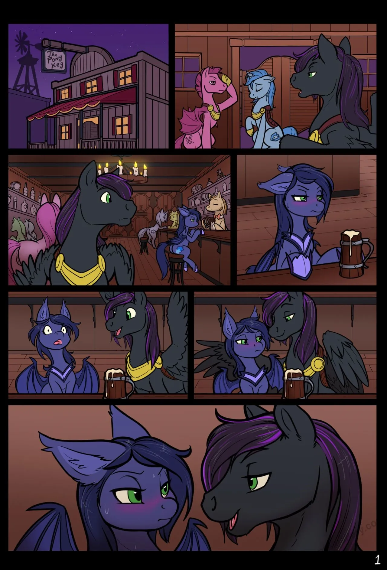 The Pony Keg porno comics Cover