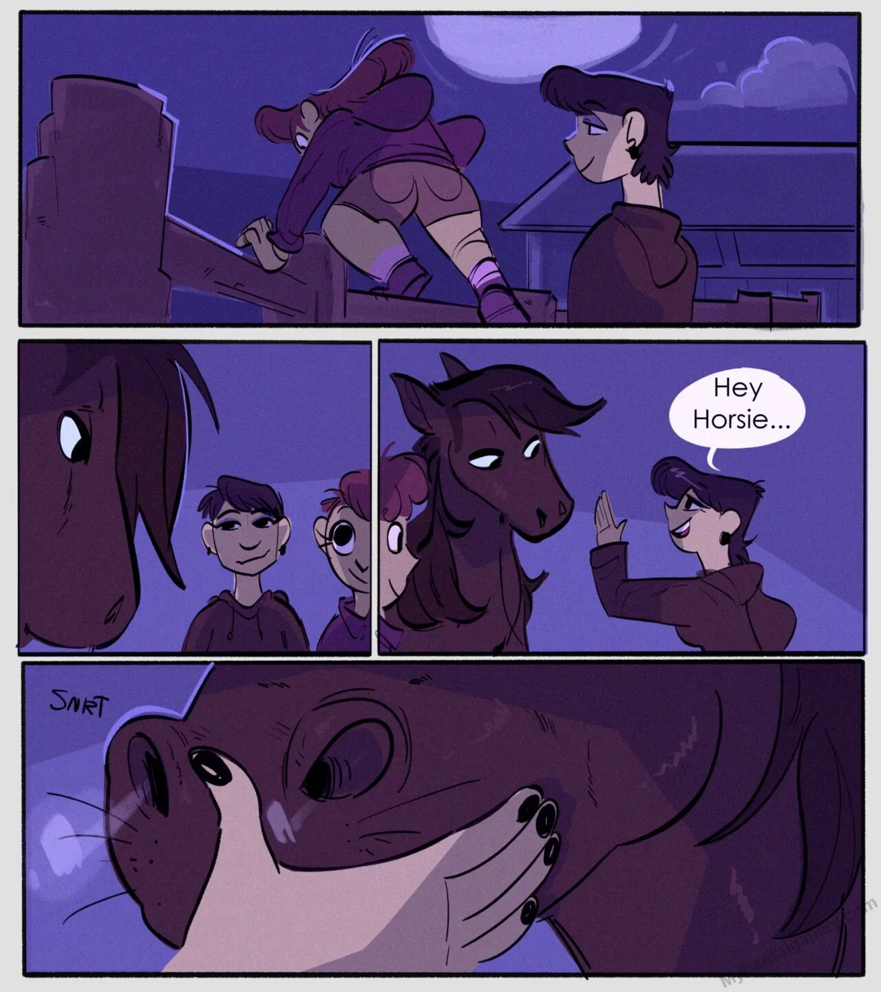 Be-Were Of The Horses porno comics