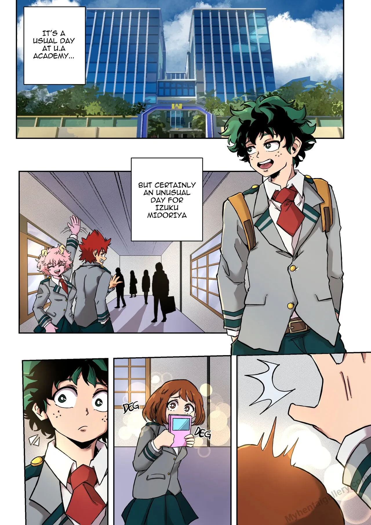 Deku's Dirty Secret porno comics