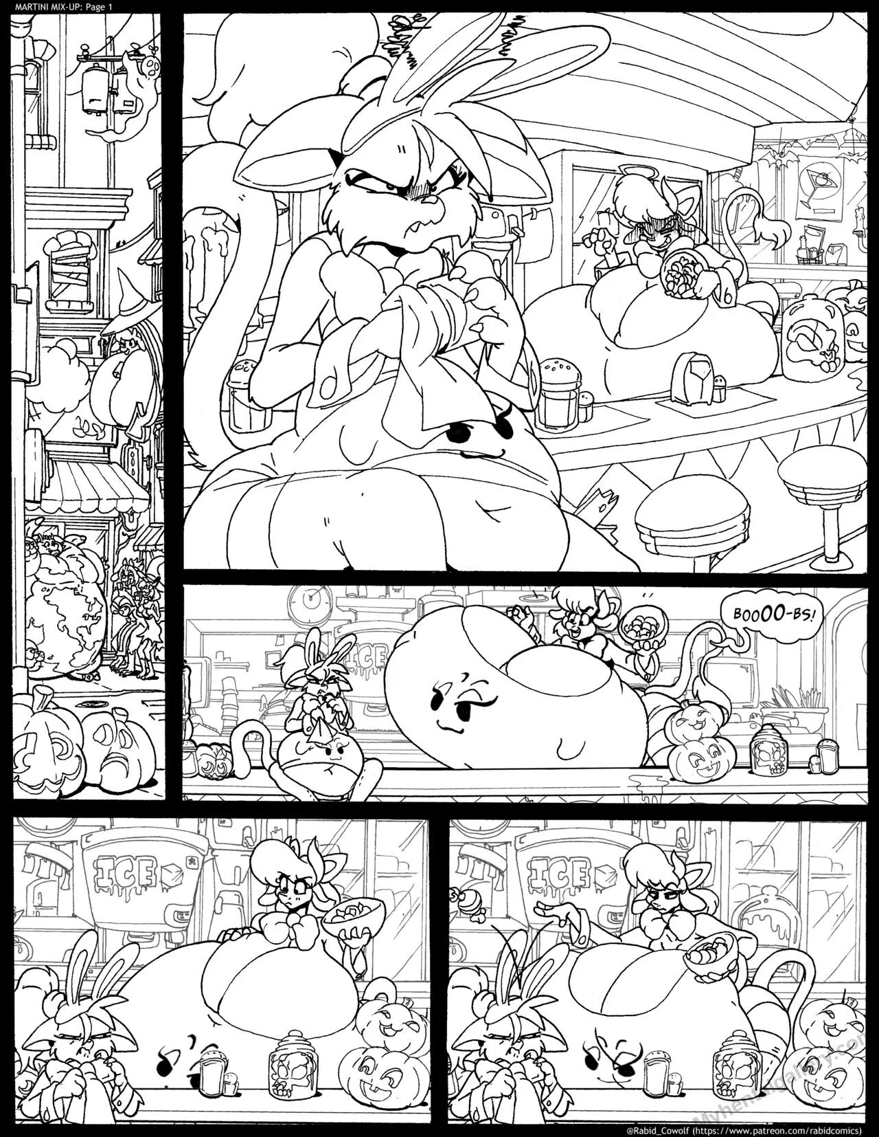 Martini Mix-Up porno comics Cover