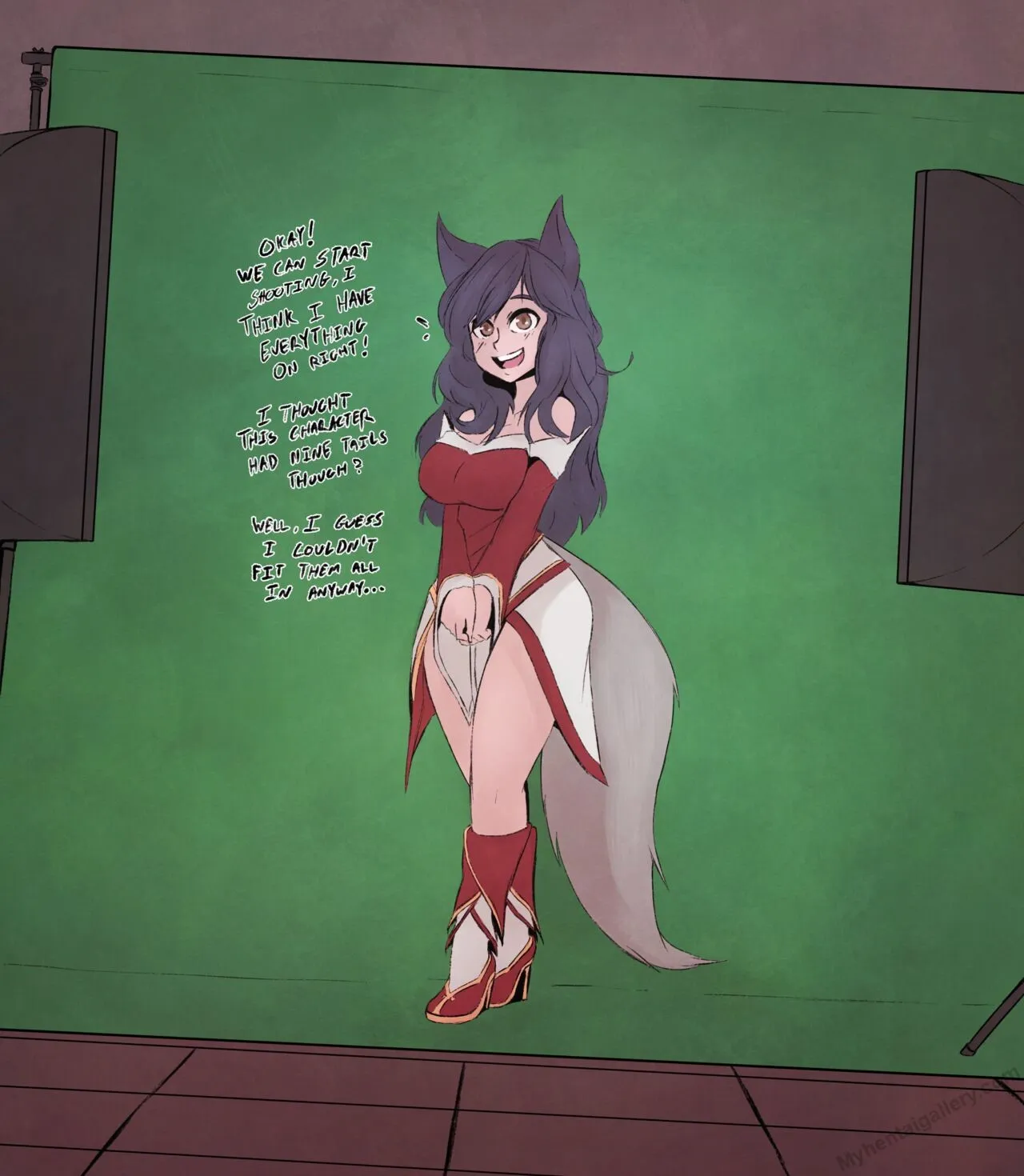 Ahri Sequence porno comics