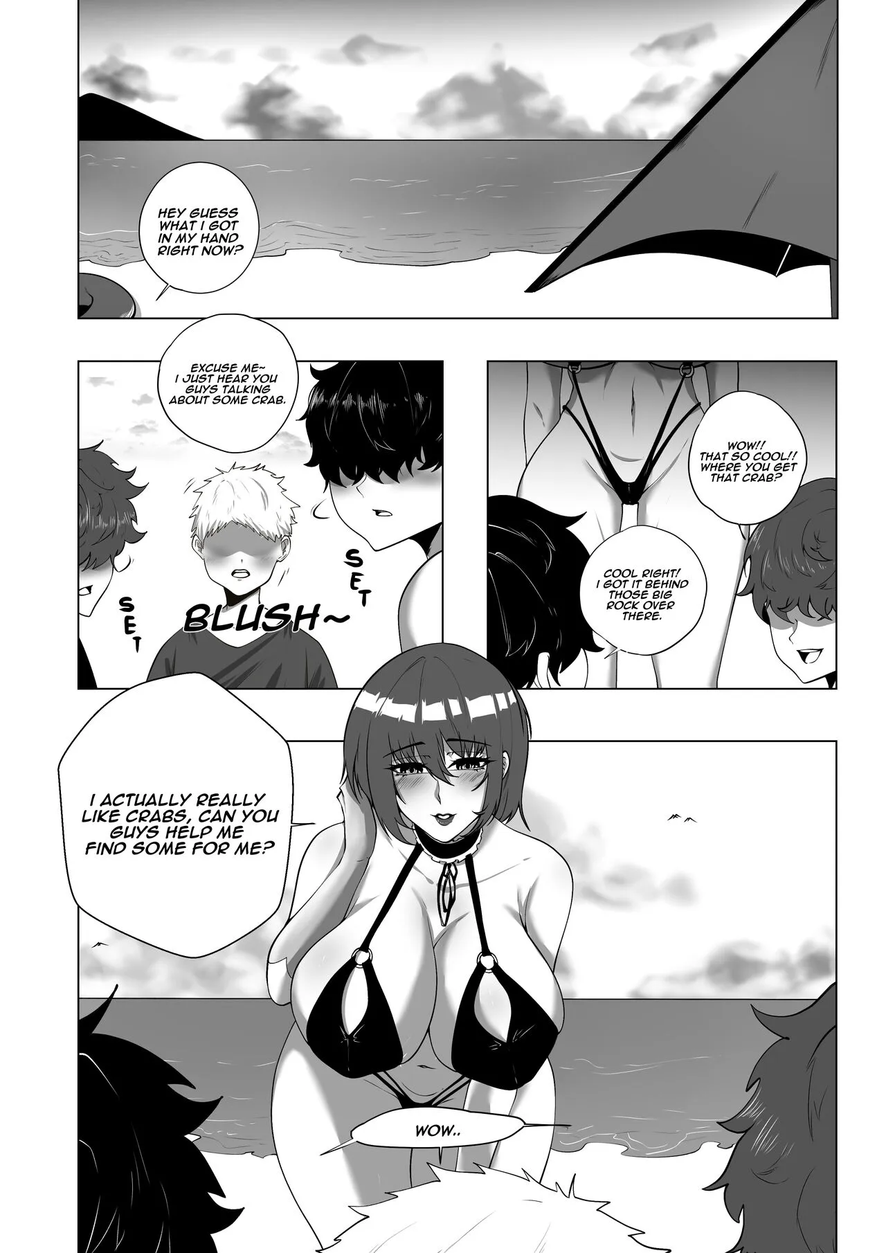Taimanin Shiranui - Fun At The Beach porno comics