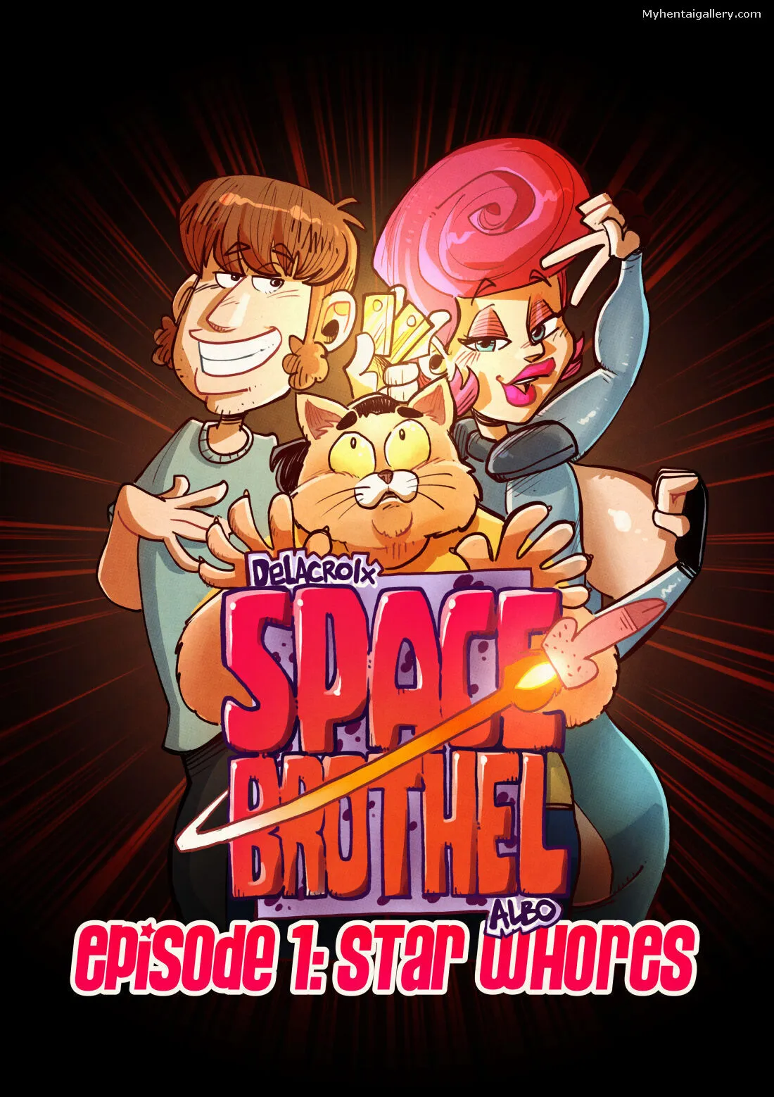 Space Brothel 1 - Star Whores porno comics