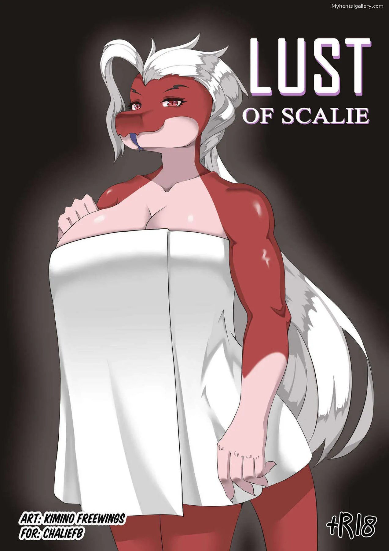 Lust Of Scalie porno comics Cover