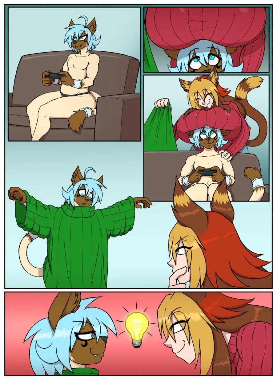One Size Too Large porno comics