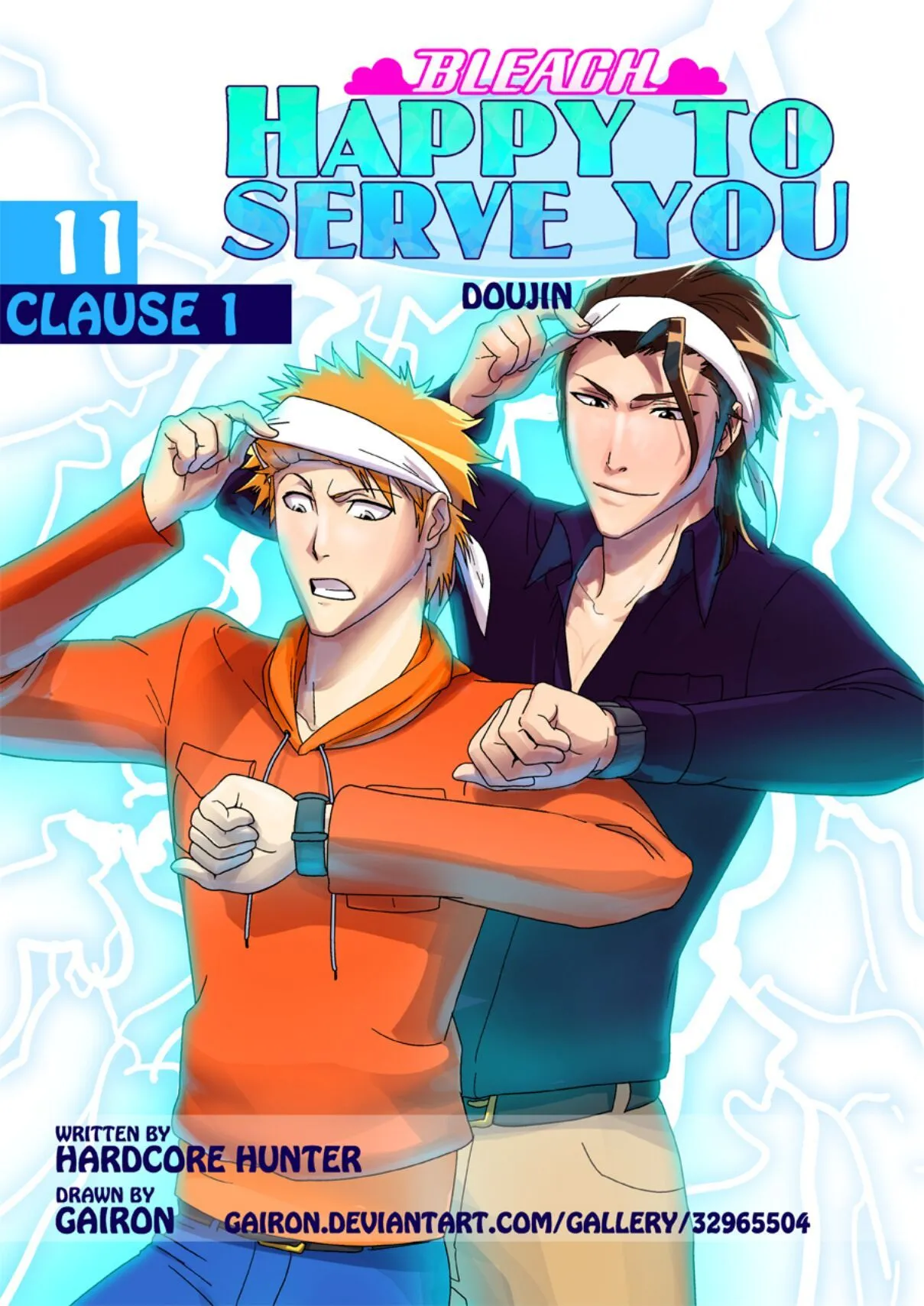 Happy To Serve You 11 porno comics Cover