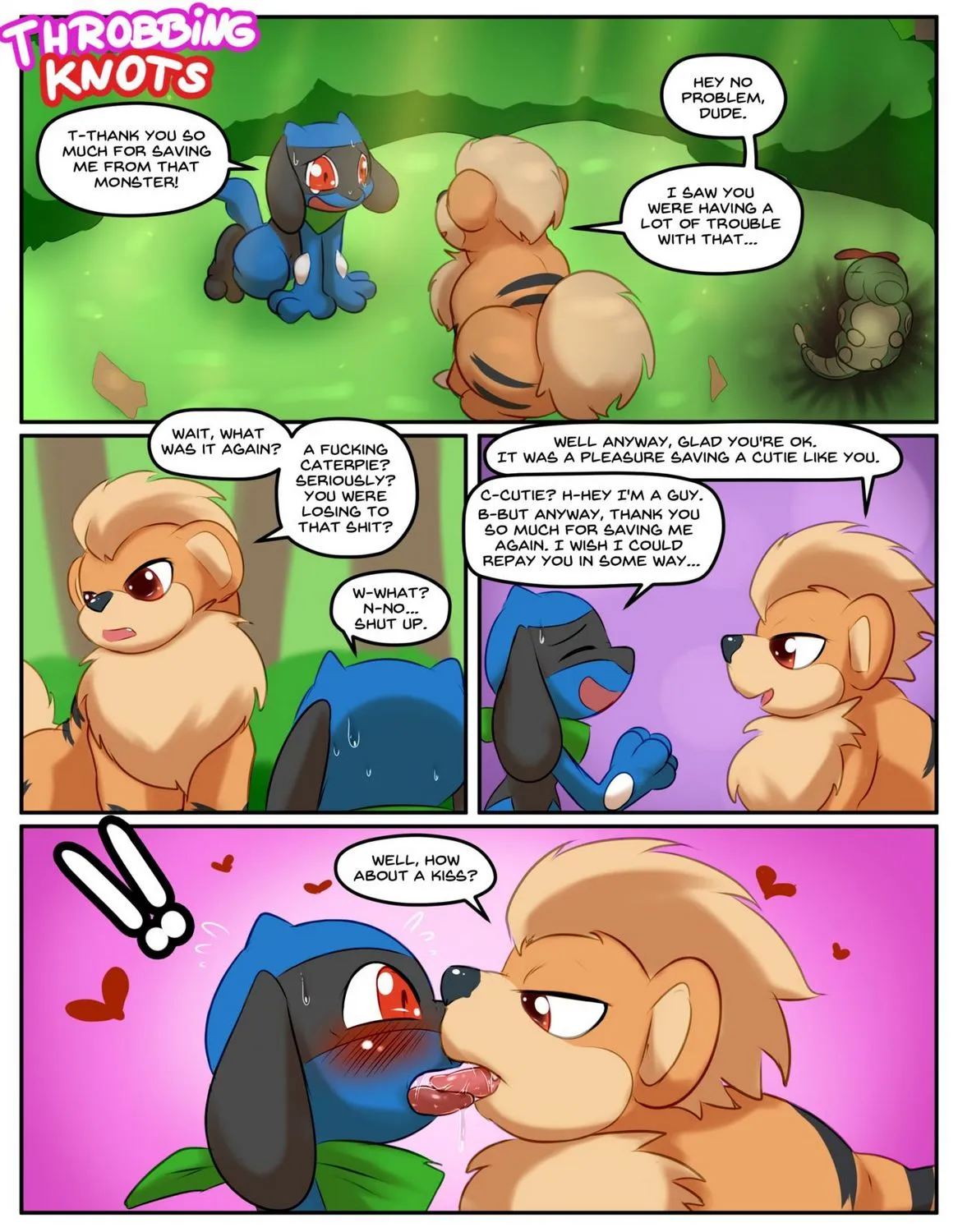 Throbbing Knots 1 porno comics