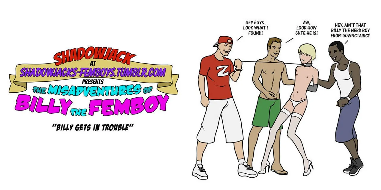 The Misadventures Of Billy The Femboy 1 porno comics