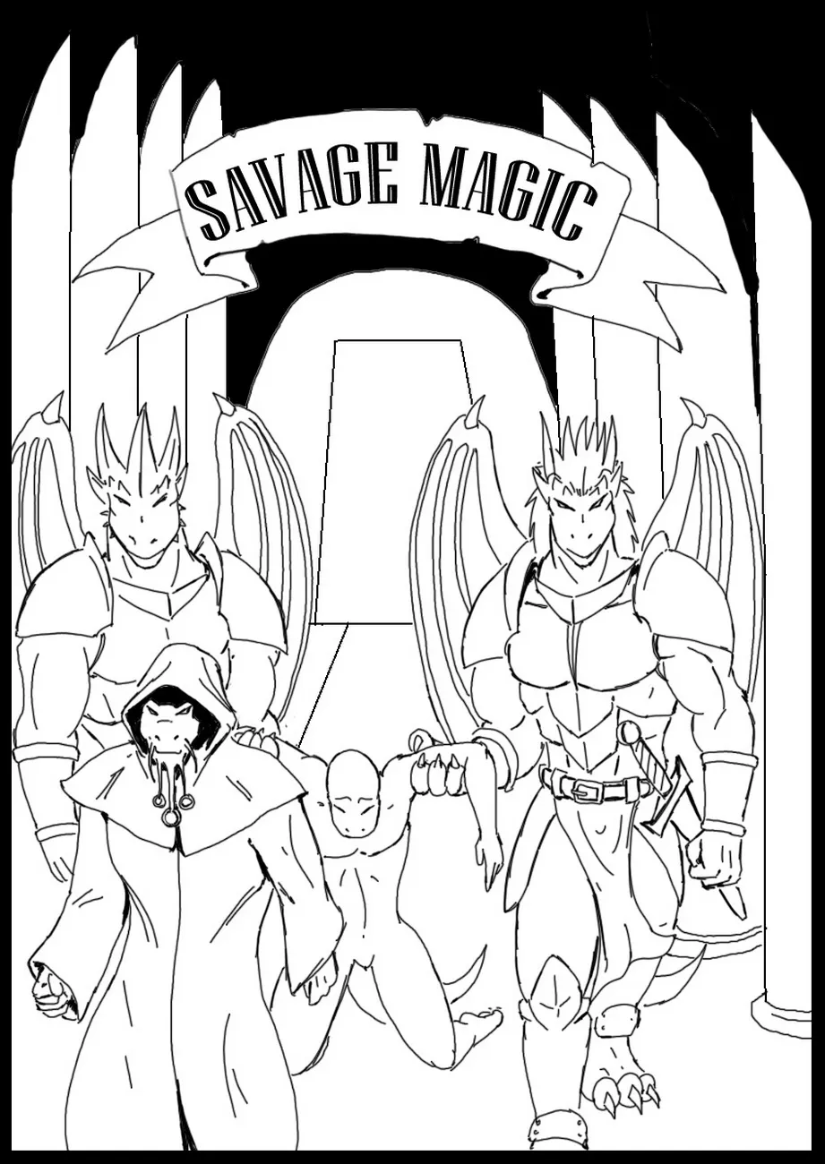 Savage Magic porno comics