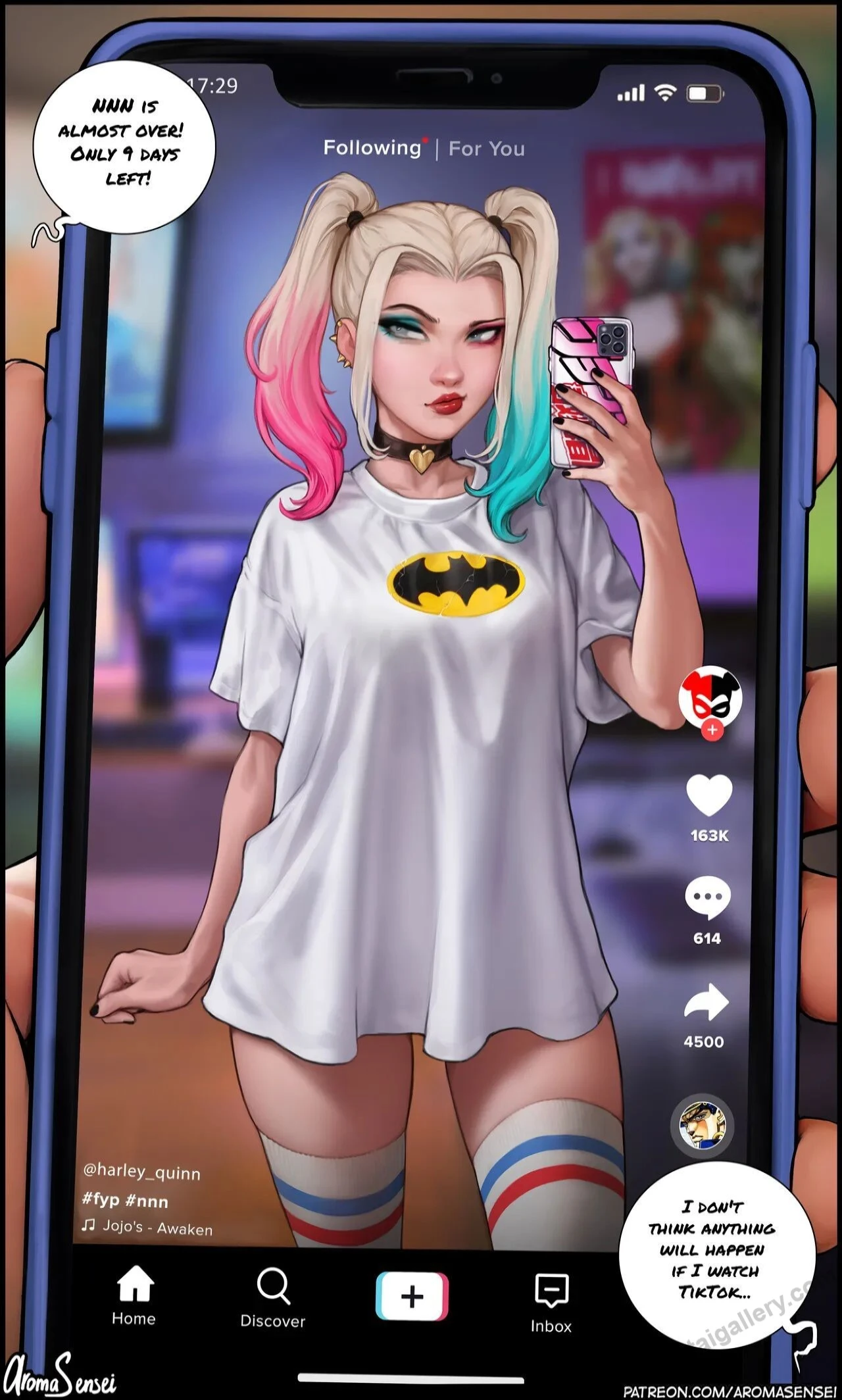 Harley Quinn On Tiktok porno comics