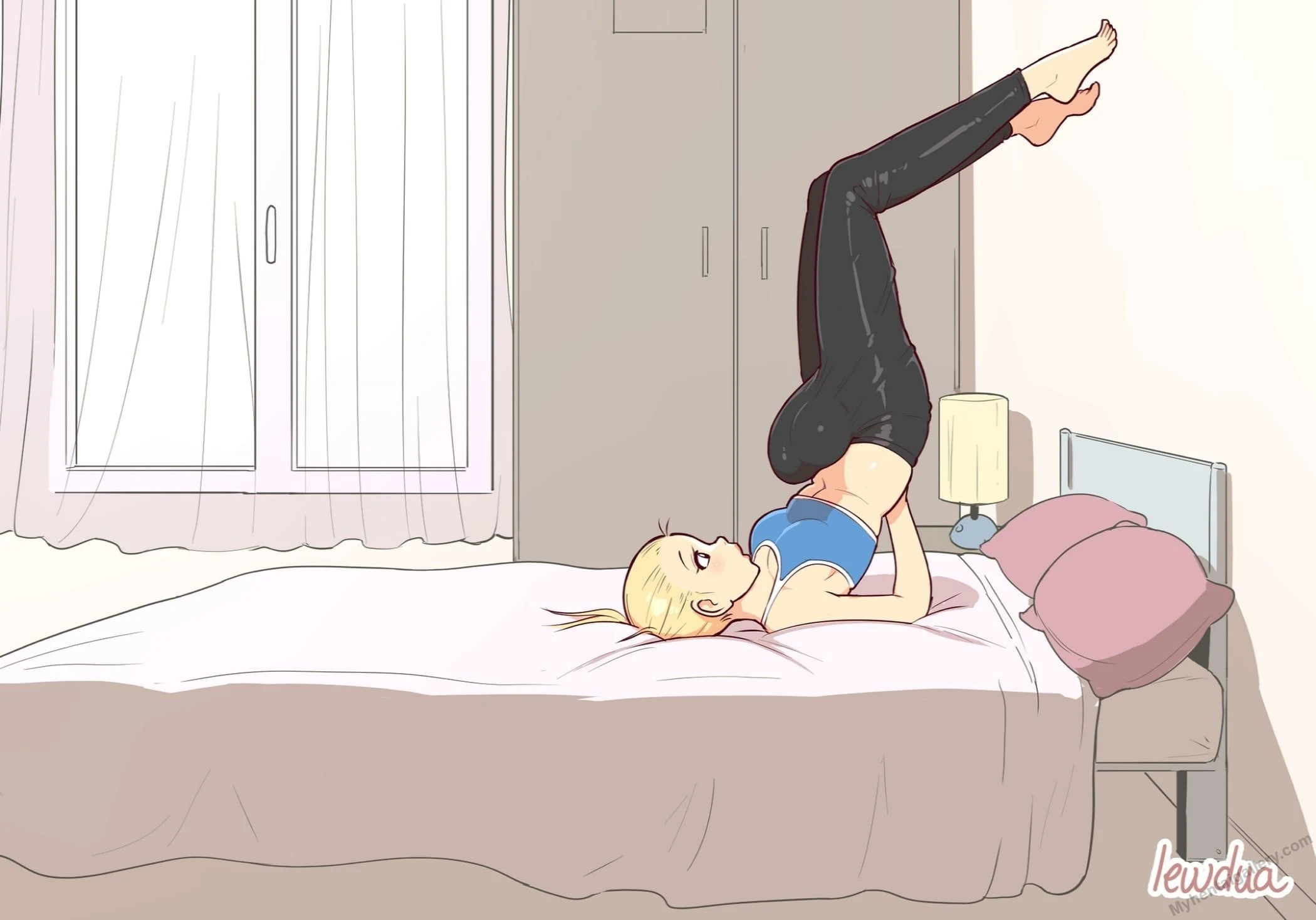 Lewdies 57 - Straighten Your Body porno comics