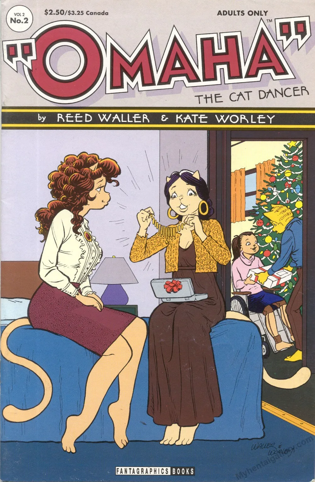 Omaha Fantagraphics 2 porno comics Cover