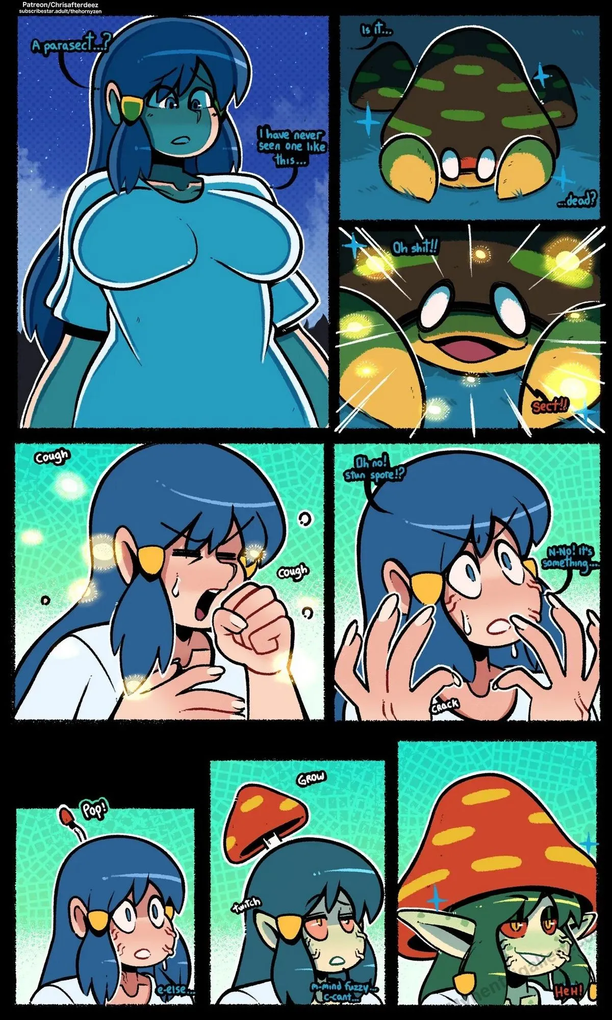 The Last Of Mons porno comics Cover