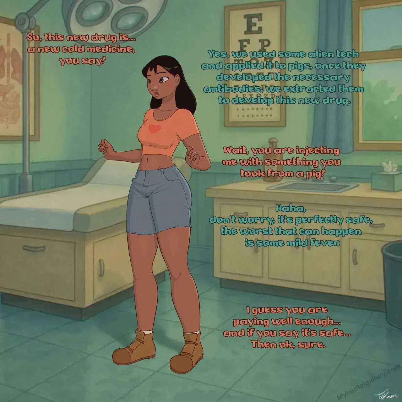 Pua'a Nani porno comics Cover