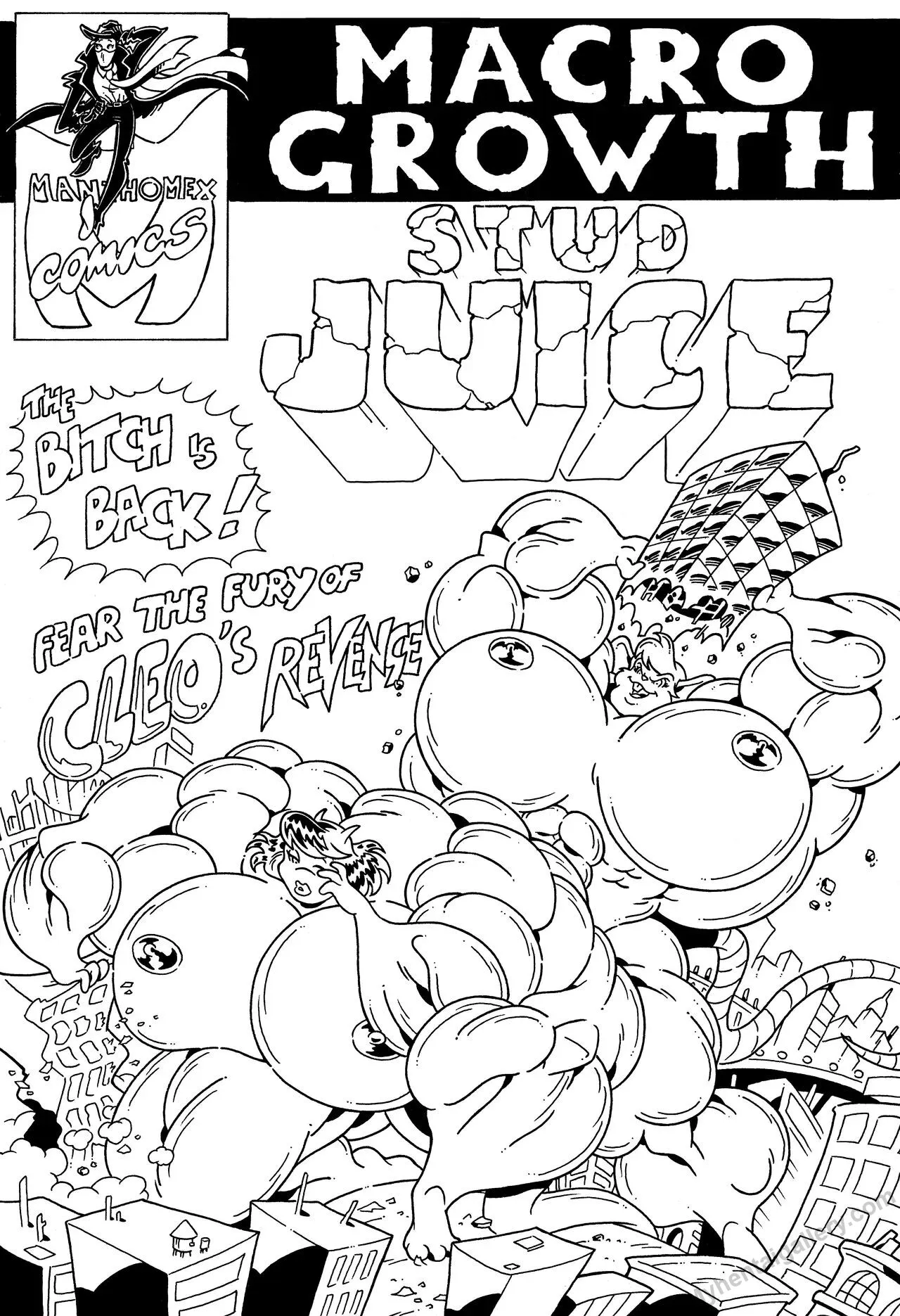 Macro Growth - Stud Juice 2 porno comics Cover